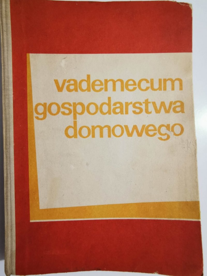 VADEMECUM GOSPODARSTWA DOMOWEGO 1970