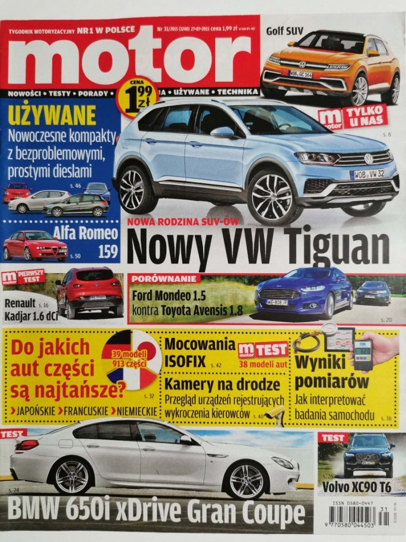 MOTOR NR 31/2015 (3240)