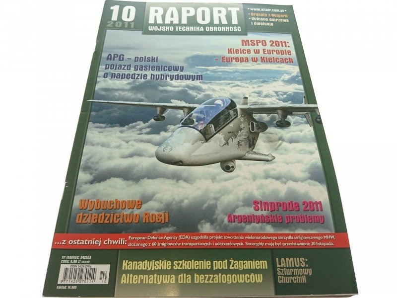 RAPORT. WOJSKO TECHNIKA OBRONNOŚĆ 10 2011