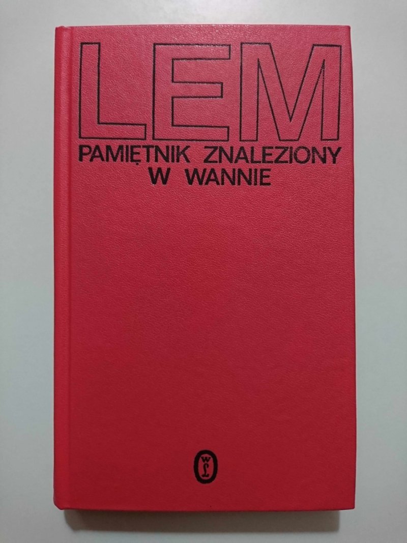 PAMIĘTNIK ZNALEZIONY W WANNIE - Stanisław Lem