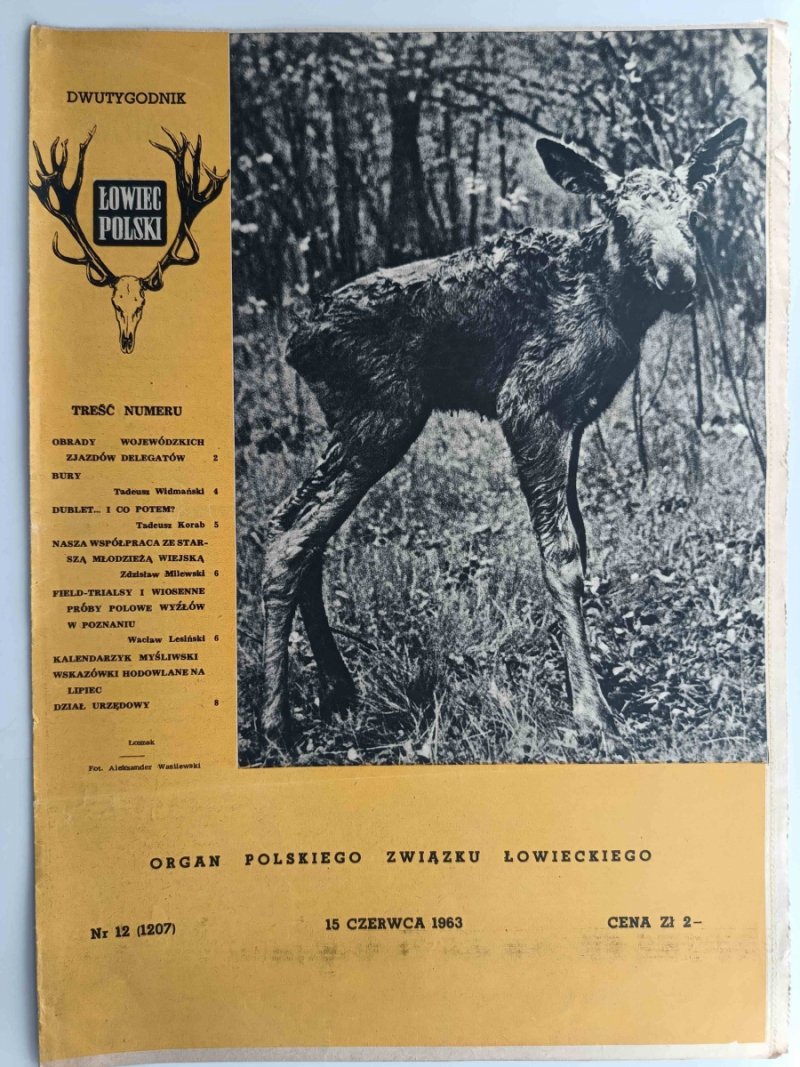 ŁOWIEC POLSKI NR 12/1963