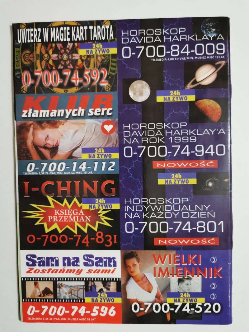 WRÓŻKA NR 12 GRUDZIEŃ '98