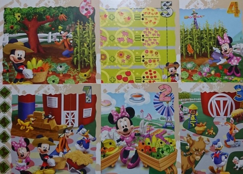 ZESTAW 12 KART DISNEY. MYSZKA MIKI I PRZYJACIELE 