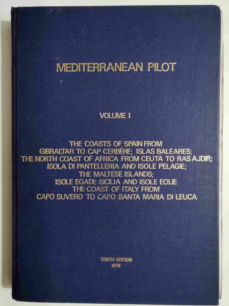 MEDITERRANEAN PILOT VOLUME I 1978