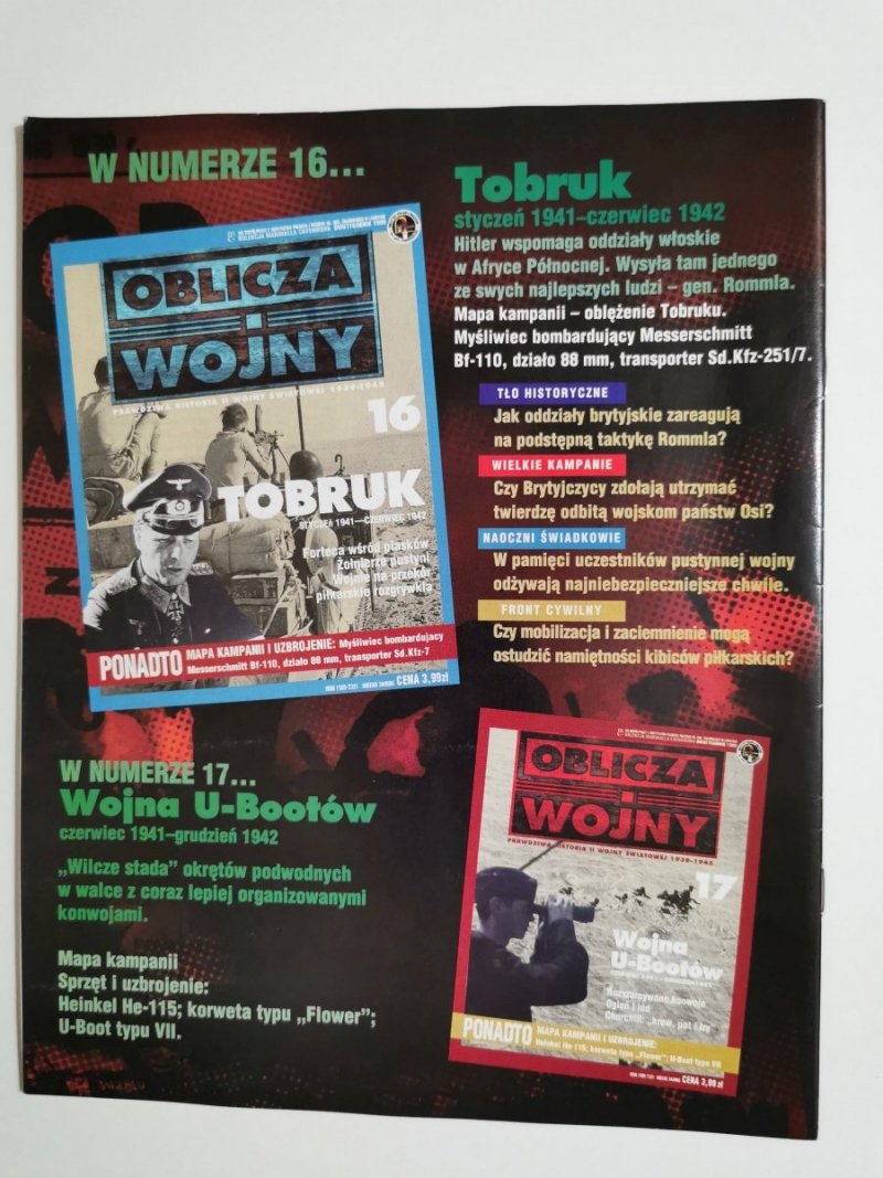 OBLICZA WOJNY NR 15