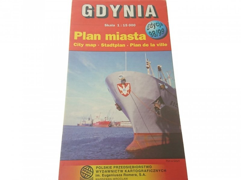 GDYNIA. PLAN MIASTA 1998