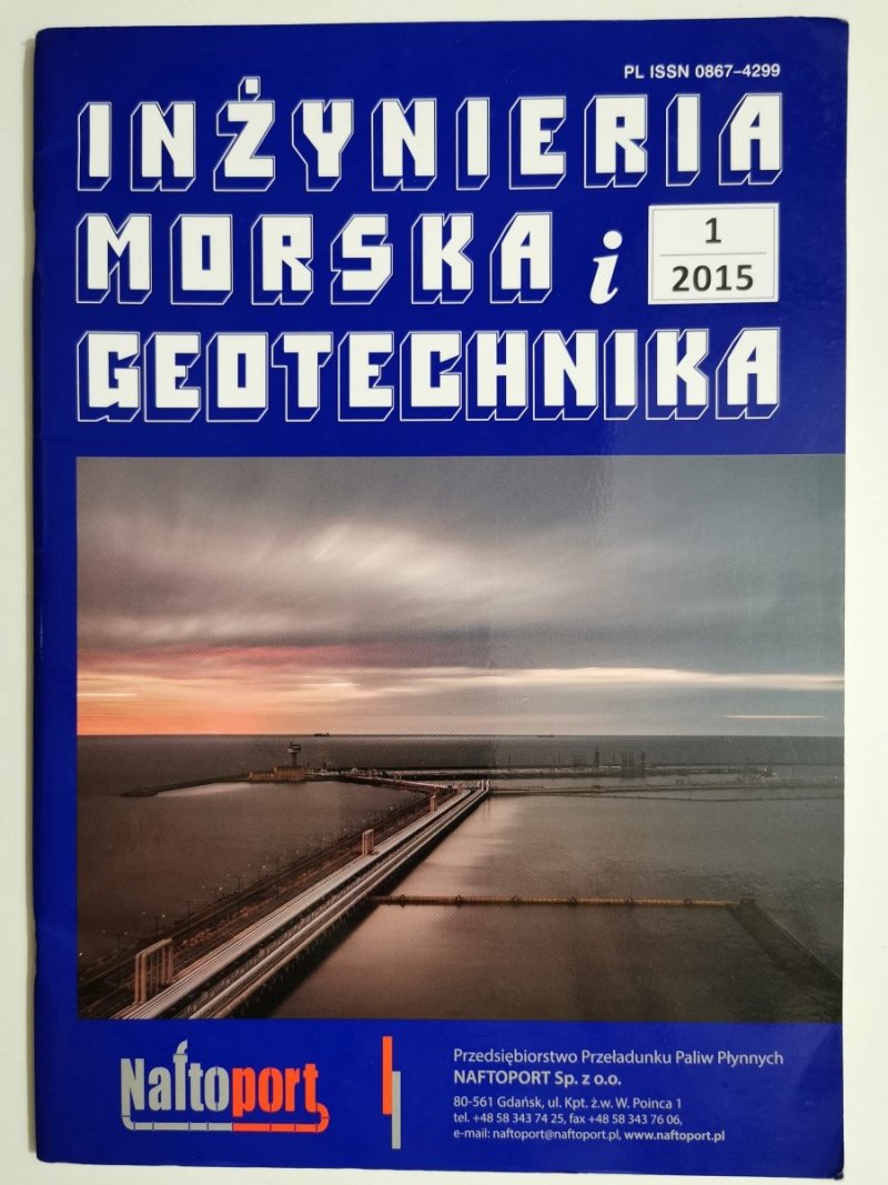 INŻYNIERIA MORSKA I GEOTECHNIKA NR 1/2015