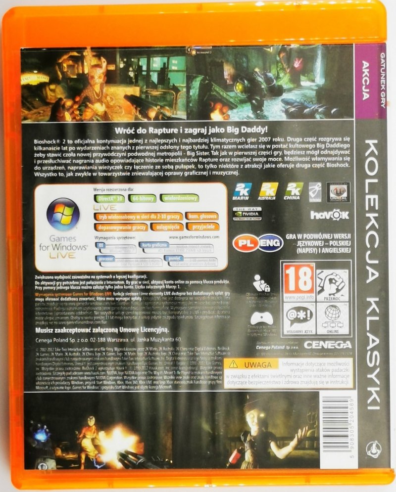 PCDVD. BIOSHOCK 2  