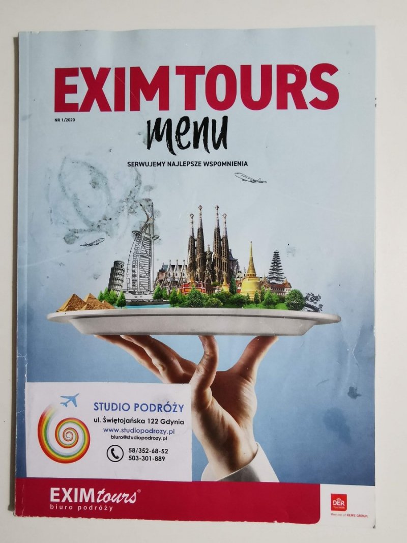 EXIMTOURS MENU NR 1/2020