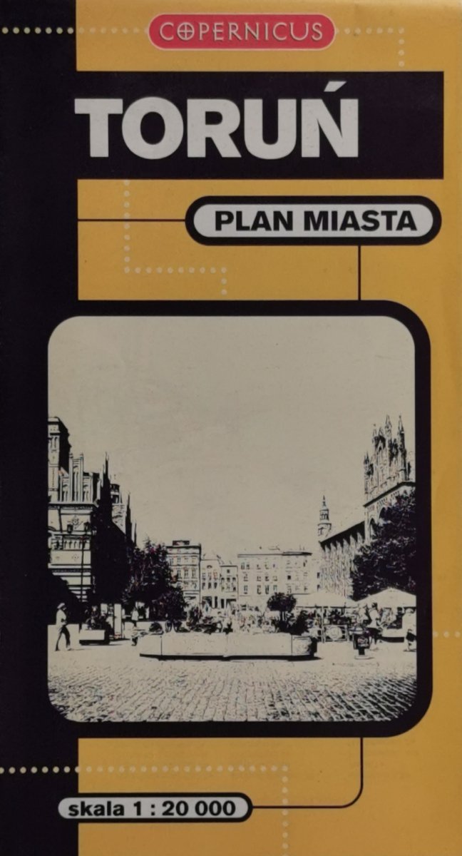 TORUŃ PLAN MIASTA 1:20 000