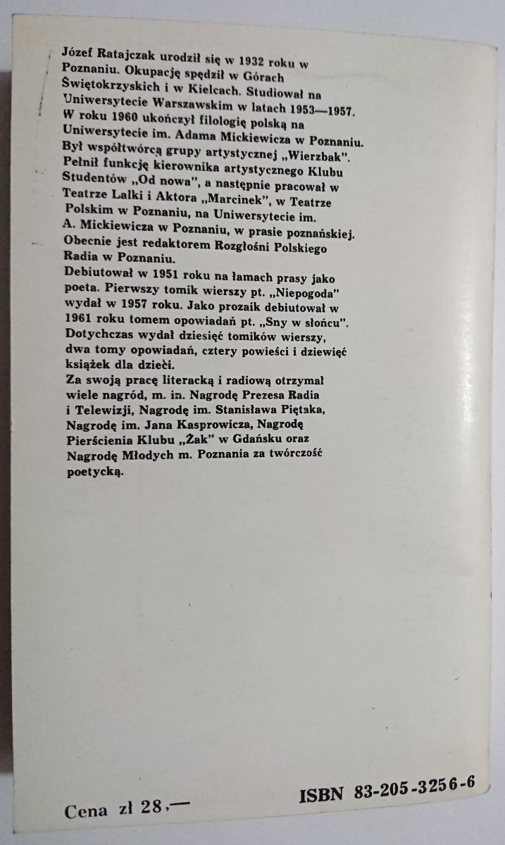 PO NOCY NOC - Józef Ratajczak 1980
