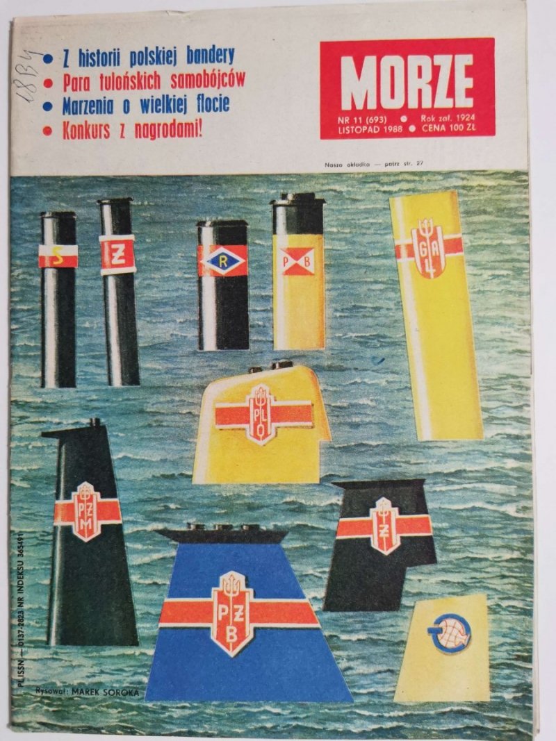 MORZE NR 11 (693) LISTOPAD 1988