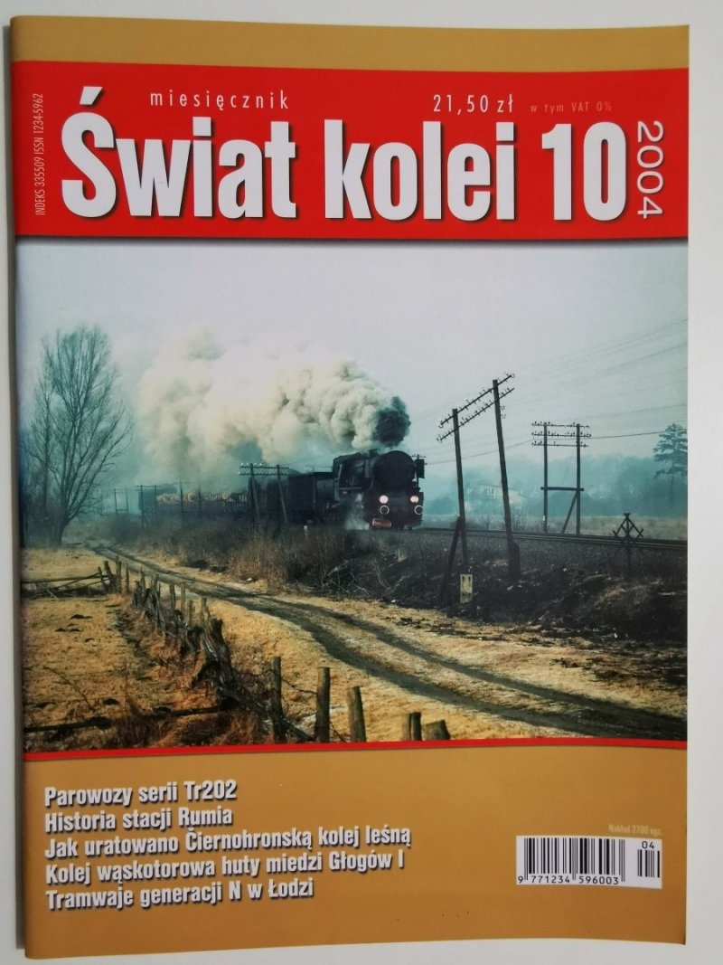 Miesięcznik. Świat kolei 10/2004