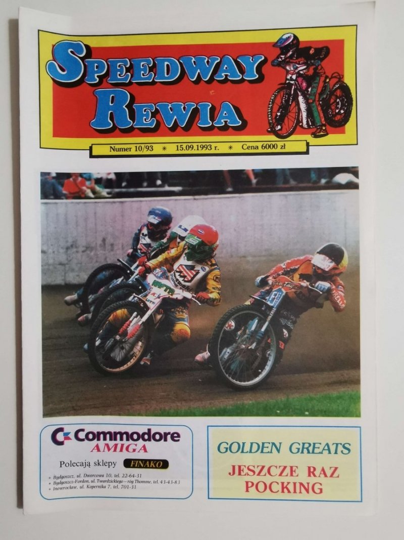 SPEEDWAY REWIA NR 10 1993