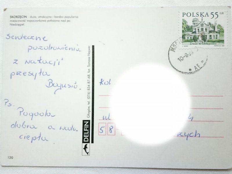 SKORZĘCIN. MIEJSCOWOŚĆ NAD JEZIOREM NIEDZIĘGIEŁ FOT. T. NAJWER
