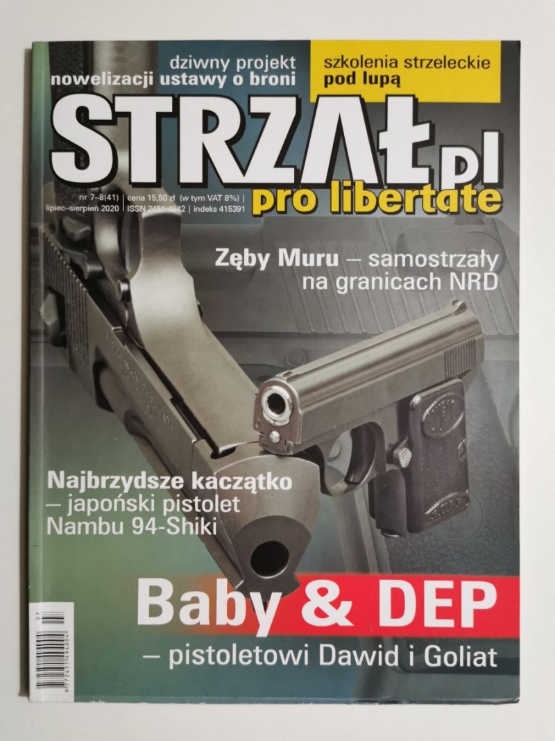STRZAŁ PL PRO LIBERTATE NR 7-8 (41) LIPIEC-SIERPIEŃ 2020