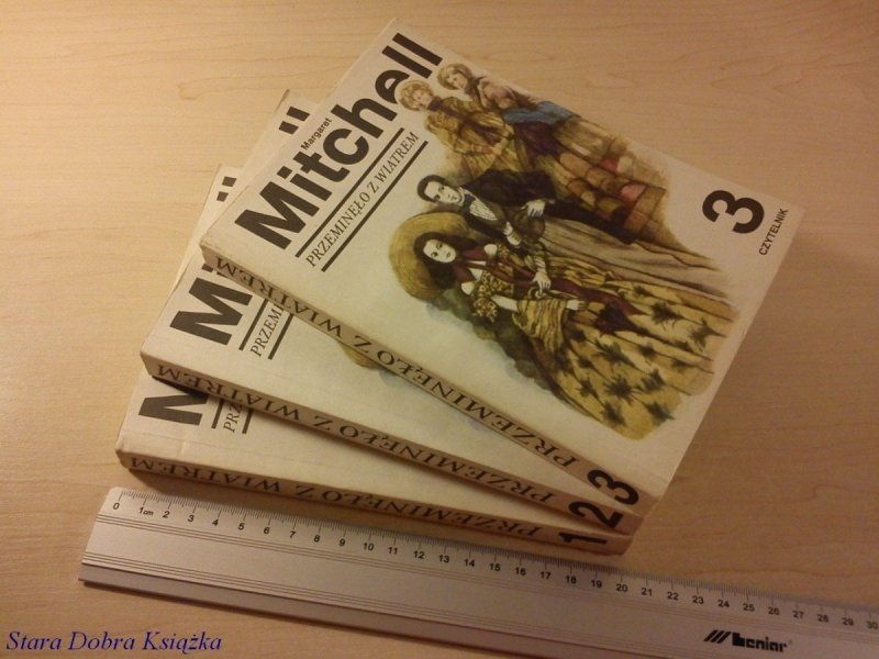 PRZEMINĘŁO Z WIATREM TOMY 1-3 - Margaret Mitchell