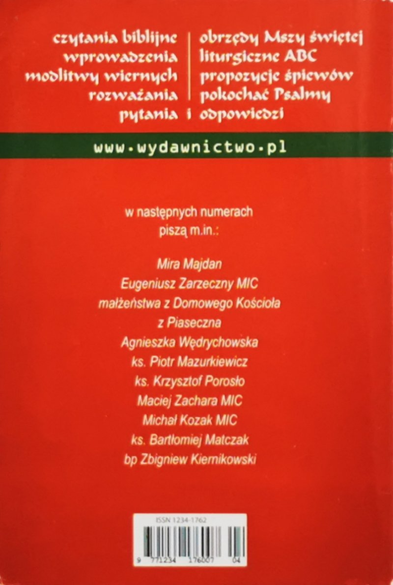 OREMUS. TEKSTY LITURGII MSZY ŚWIĘTEJ KWIECIEŃ 2019