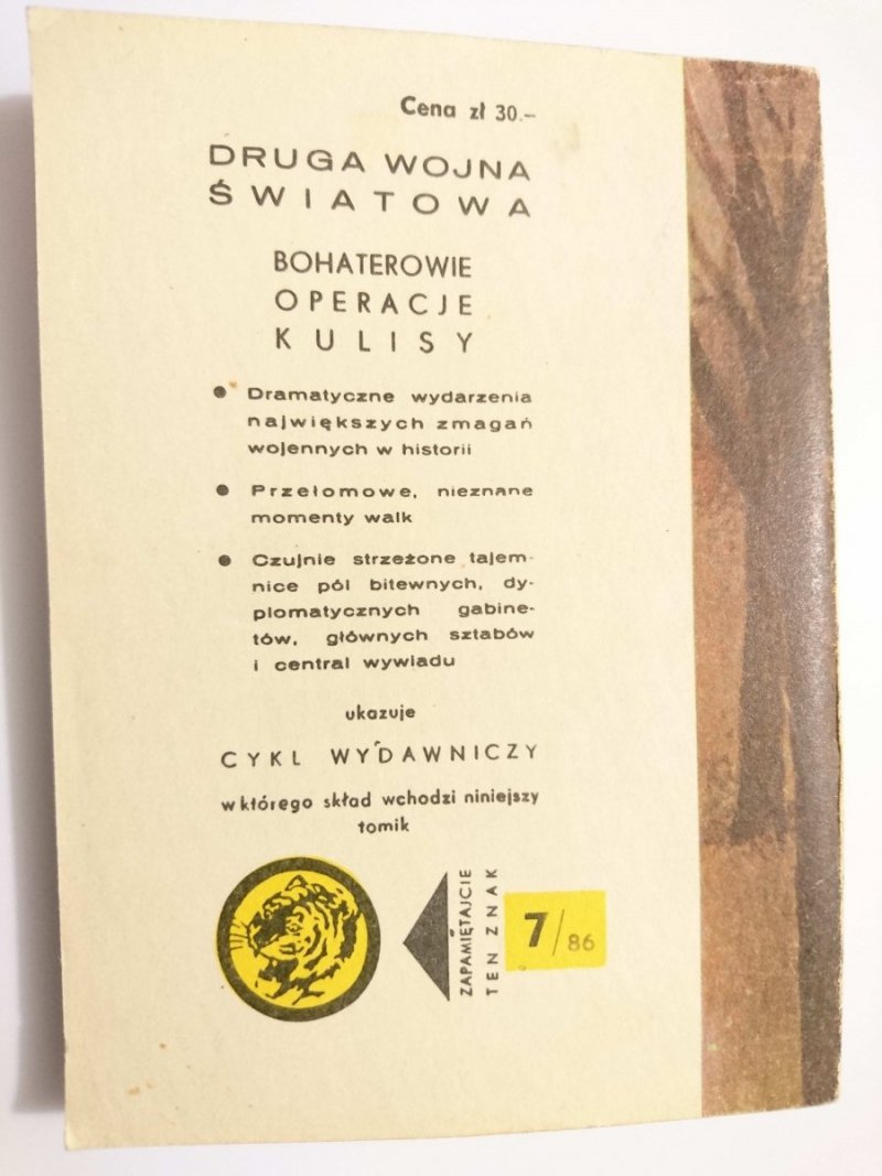 ŻÓŁTY TYGRYS: OSTATNIE SALWY Z ŁAZIENEK - Andrzej Monastyrski 1986