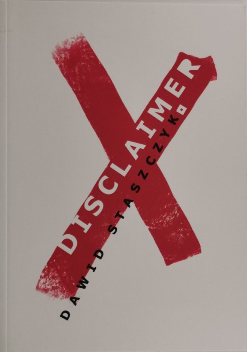 DISCLAIMER - DAWID STASZCZYKO