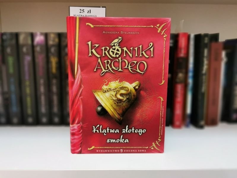 Kroniki Archeo. Klątwa złotego smoka - Agnieszka Stelmaszyk