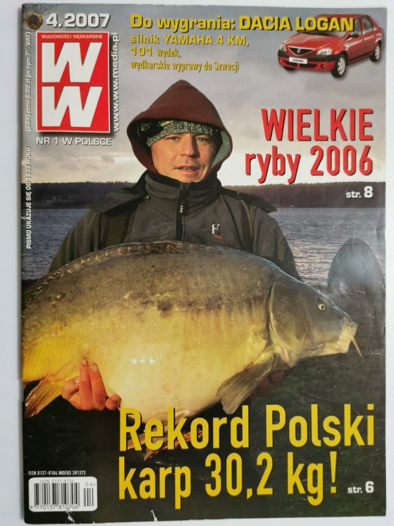 WIADOMOŚCI WĘDKARSKIE 4.2007