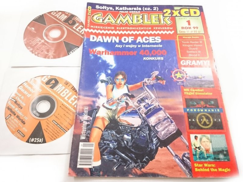 GAMBLER NR 1 ROK 99 DWIE PŁYTY CD