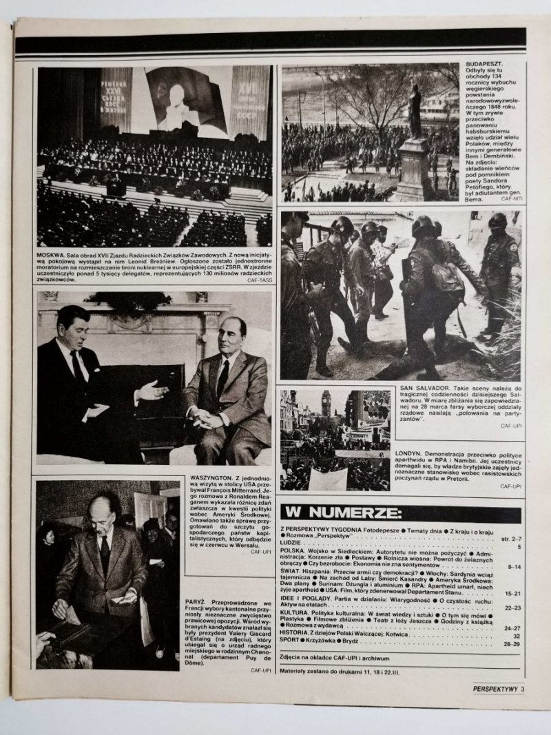 PERSPEKTYWY NUMER 6 (647) 26 MARCA 1982