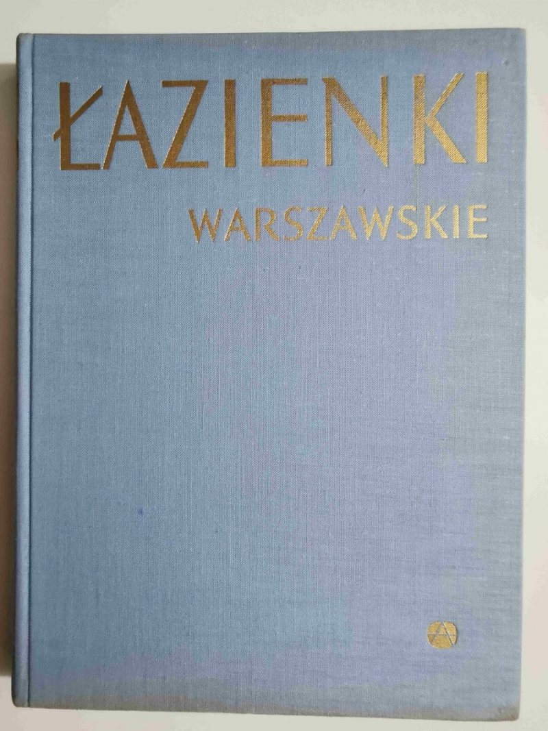 ŁAZIENKI WARSZAWSKIE - Władysław Tatarkiewicz 1968