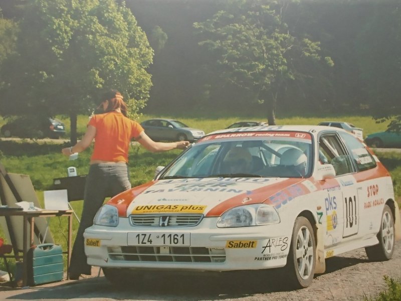 RAJD WRC 2005 ZDJĘCIE NUMER #150 HONDA CIVIC