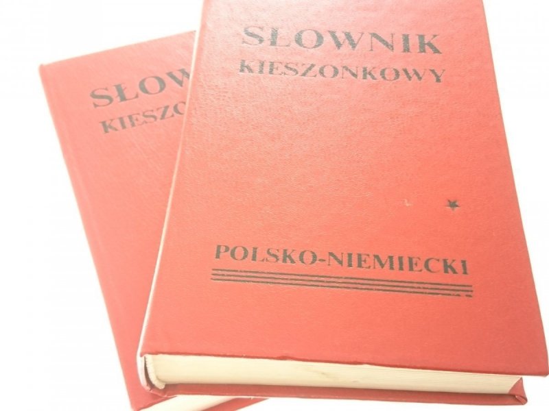 SŁOWNIK KIESZONKOWY. POL-NIEM NIEM-POL W 2 TOMACH