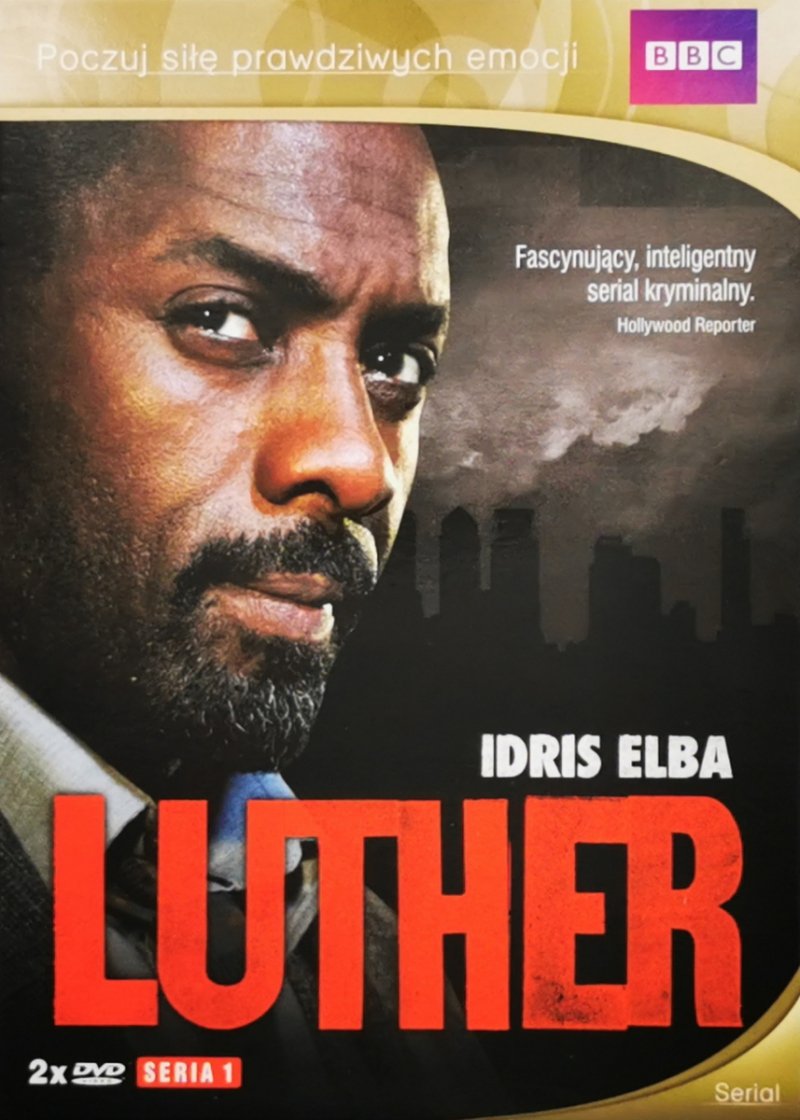 DVD. LUTHER – IDRIS ELBA seria 1 odc. 1-3/4-6
