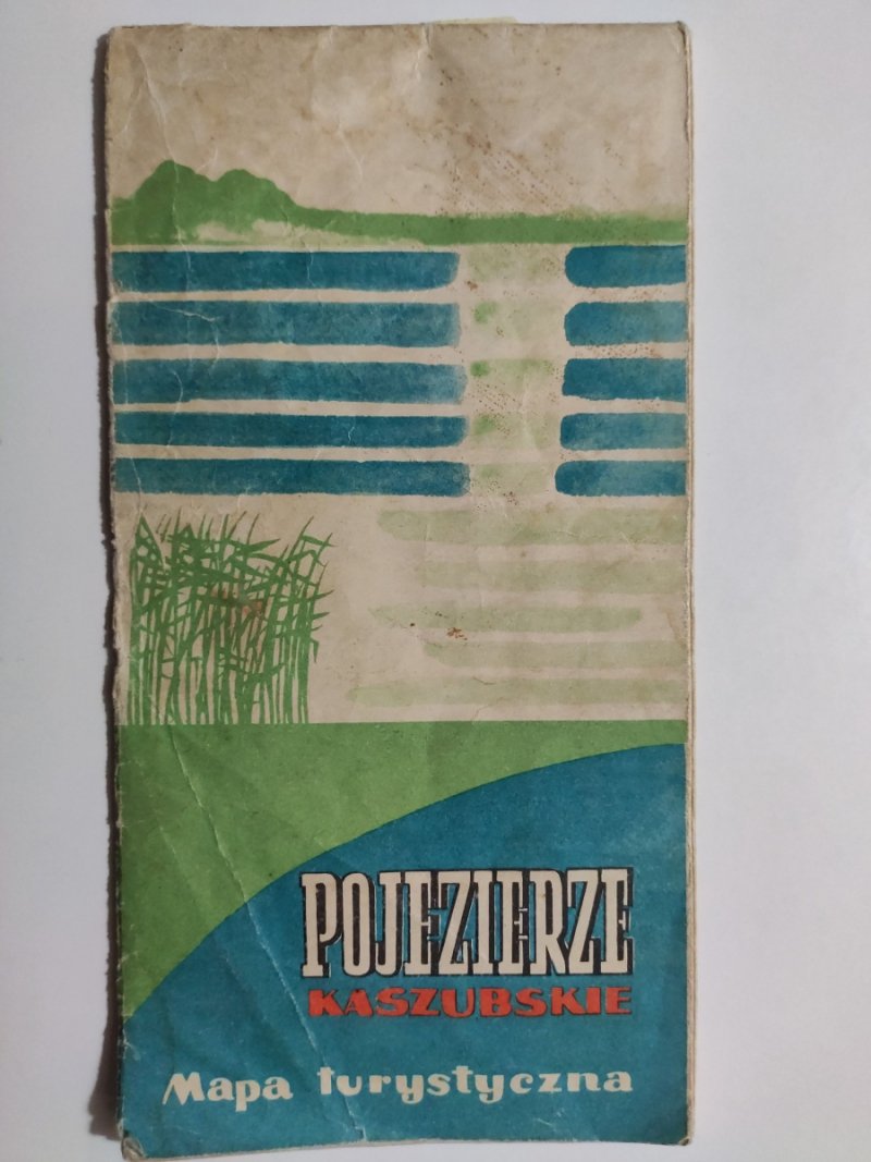 POJEZIERZE KASZUBSKIE MAPA TURYSTYCZNA 
