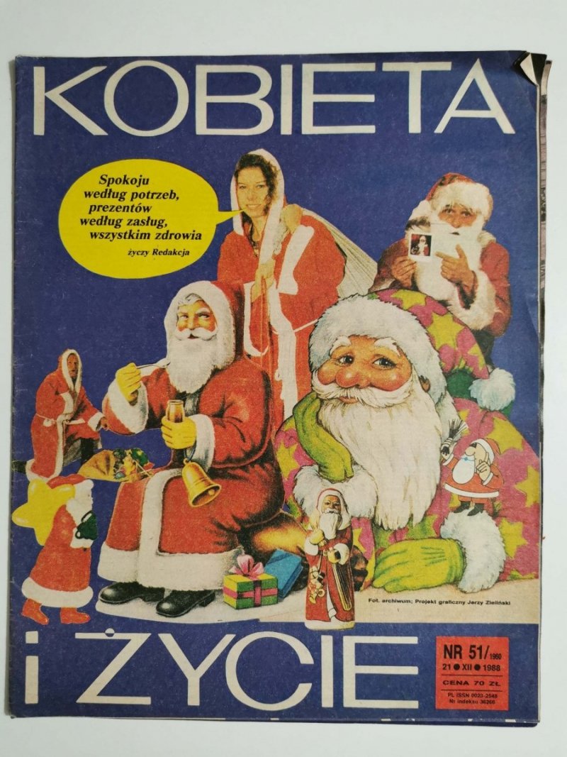 KOBIETA I ŻYCIE NR 51/1960 21 XII 1988 