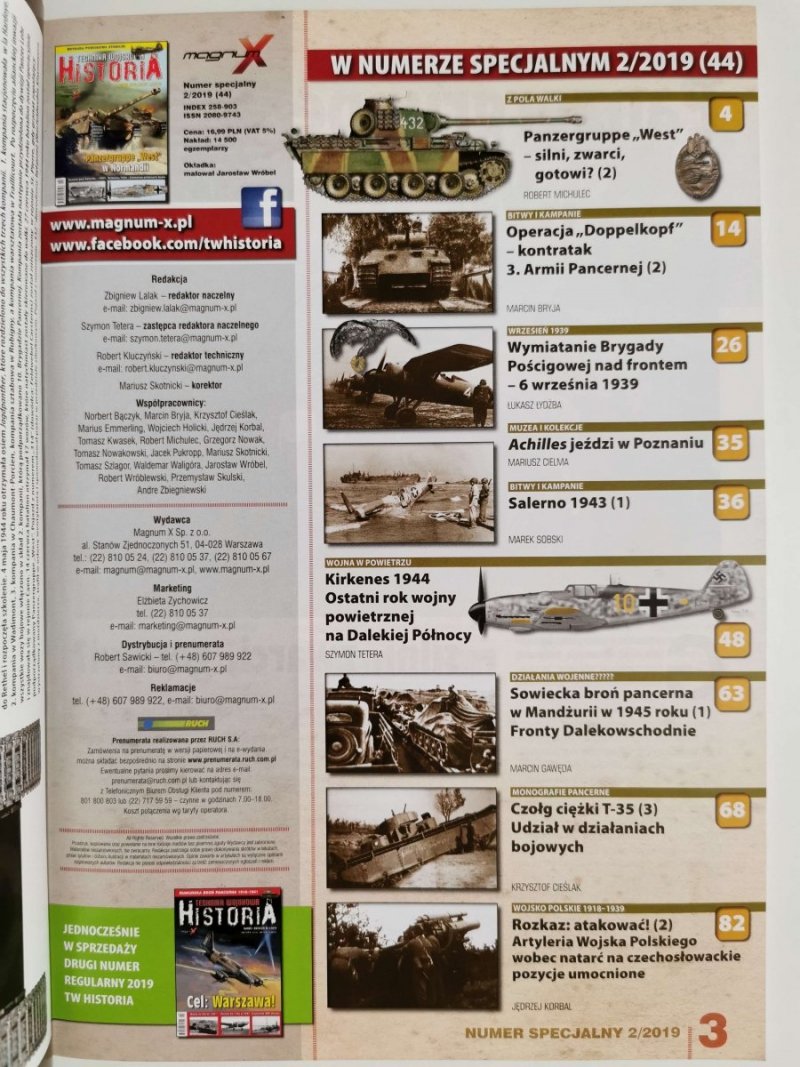 TECHNIKA WOJSKOWA HISTORIA NUMER SPECJALNY 2/2019