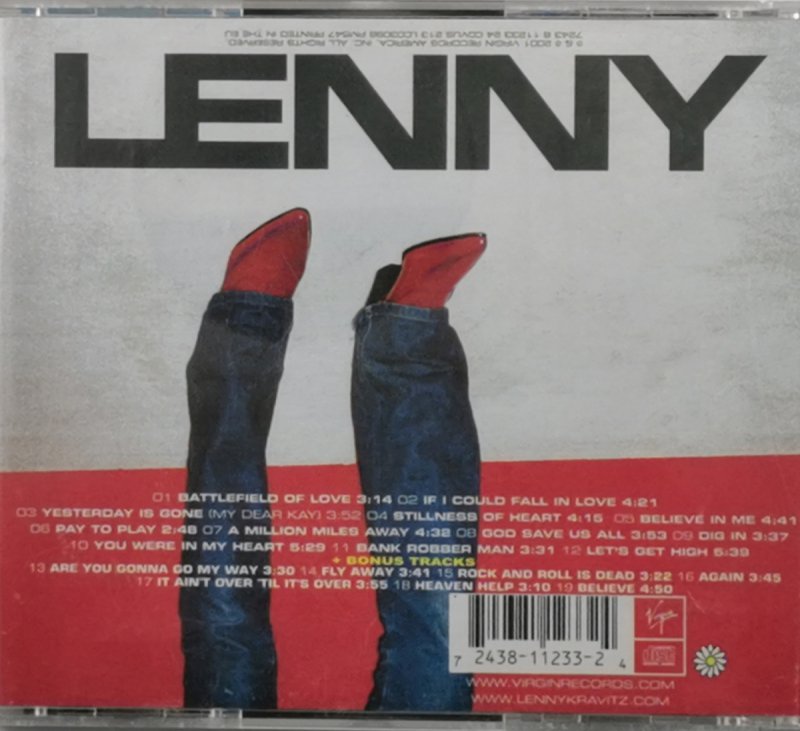 CD. LENNY - Lenny Kravitz