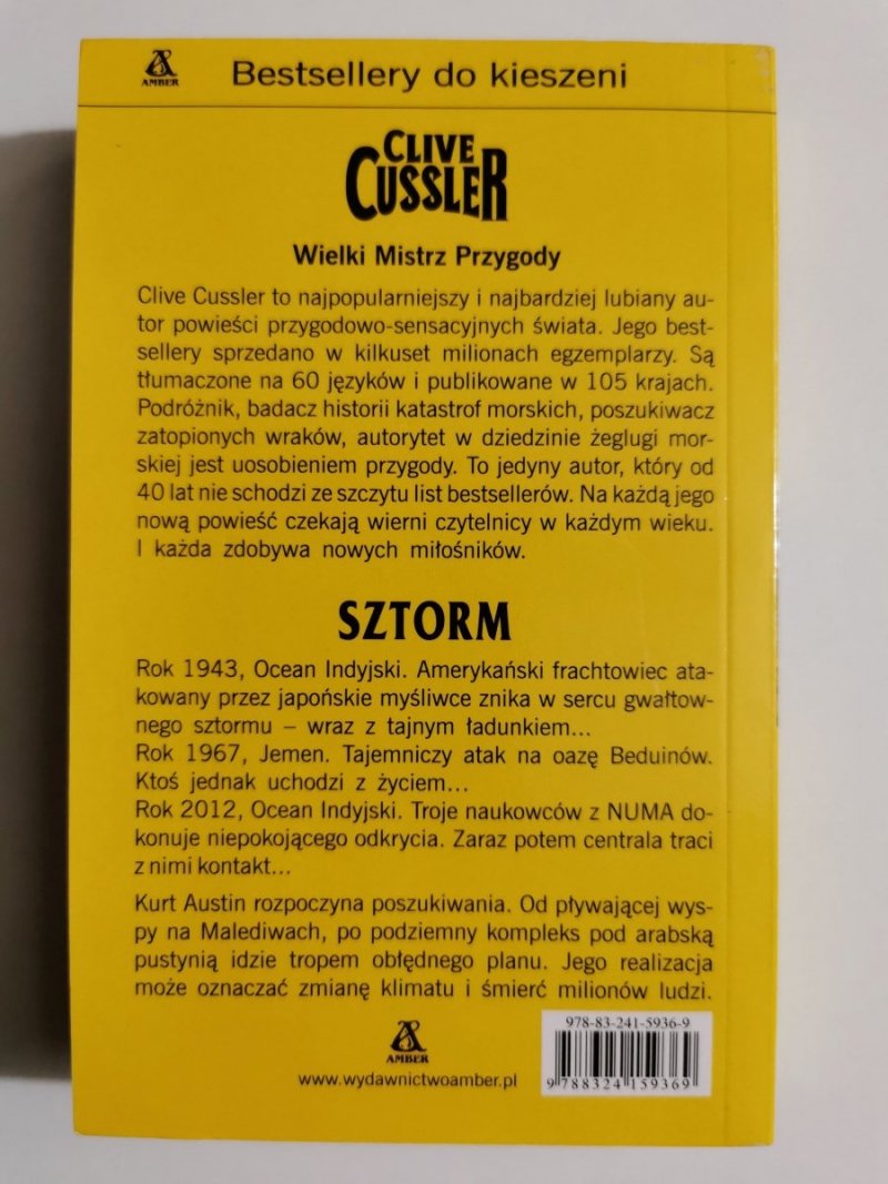 SZTORM - Clive Cussler, Graham Brown 