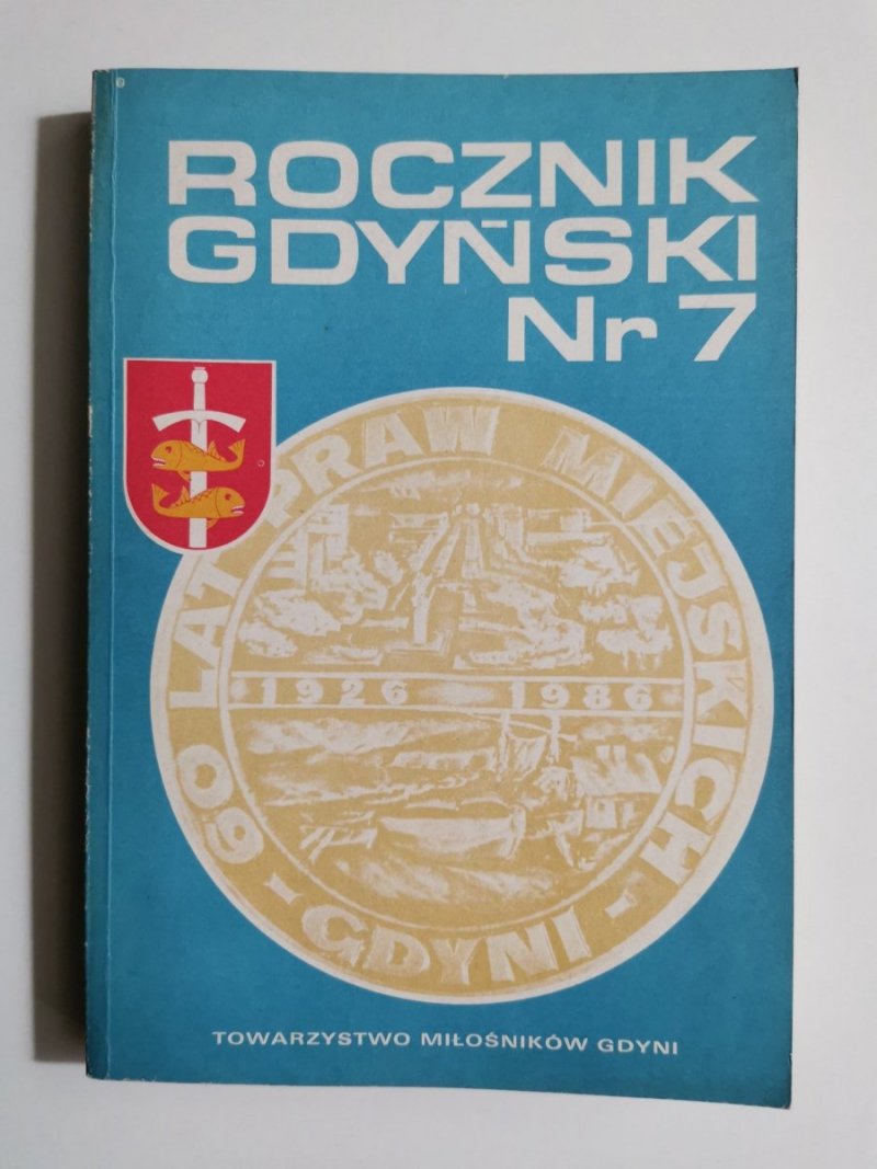 ROCZNIK GDYŃSKI NR 7 1986 