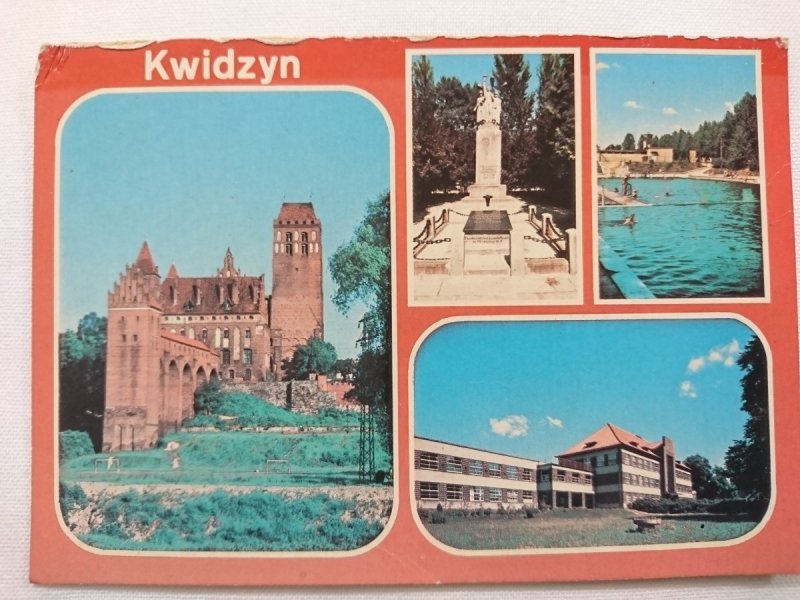 KWIDZYN. GOTYCKI ZAMEK KAPITUŁY POMEZAŃSKIEJ Z XIV w. FOT. Z. GRABOWIECKI, J. TYMIŃSKI