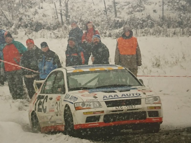 RAJD WRC 2005 ZDJĘCIE NUMER #093 MITSUBISHI LANCER