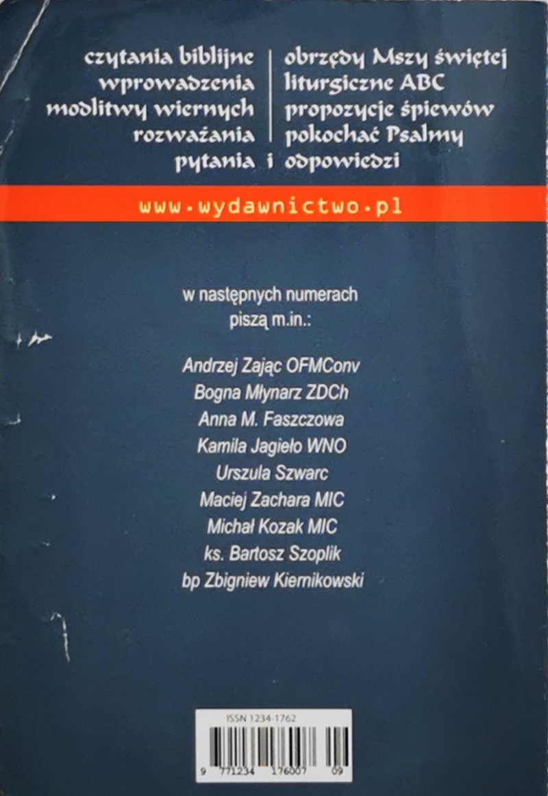 OREMUS. TEKSTY LITURGII MSZY ŚWIĘTEJ WRZESIEŃ 2018