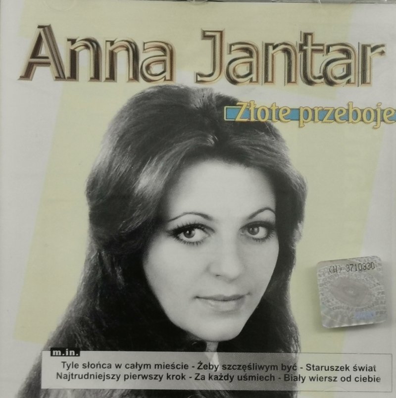 CD. ANNA JANTAR ZŁOTE PRZEBOJE