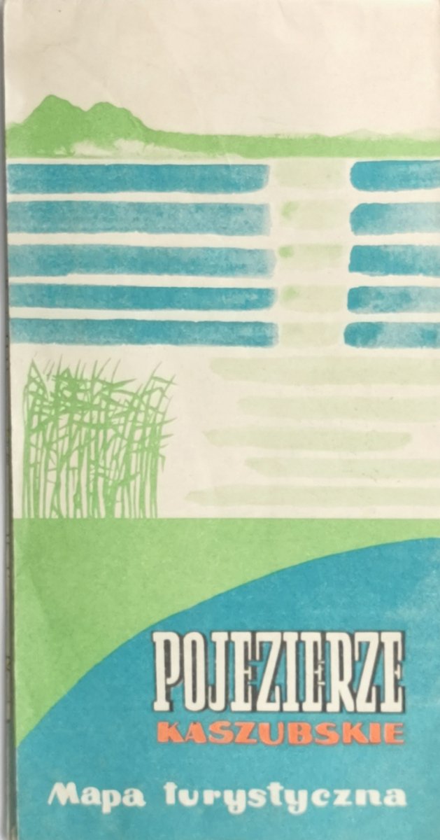 POJEZIERZE KASZUBSKIE MAPA 1969
