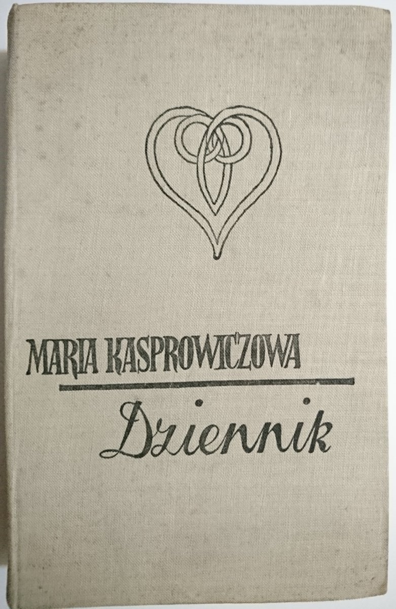 DZIENNIK - Maria Kasprowiczowa 1958
