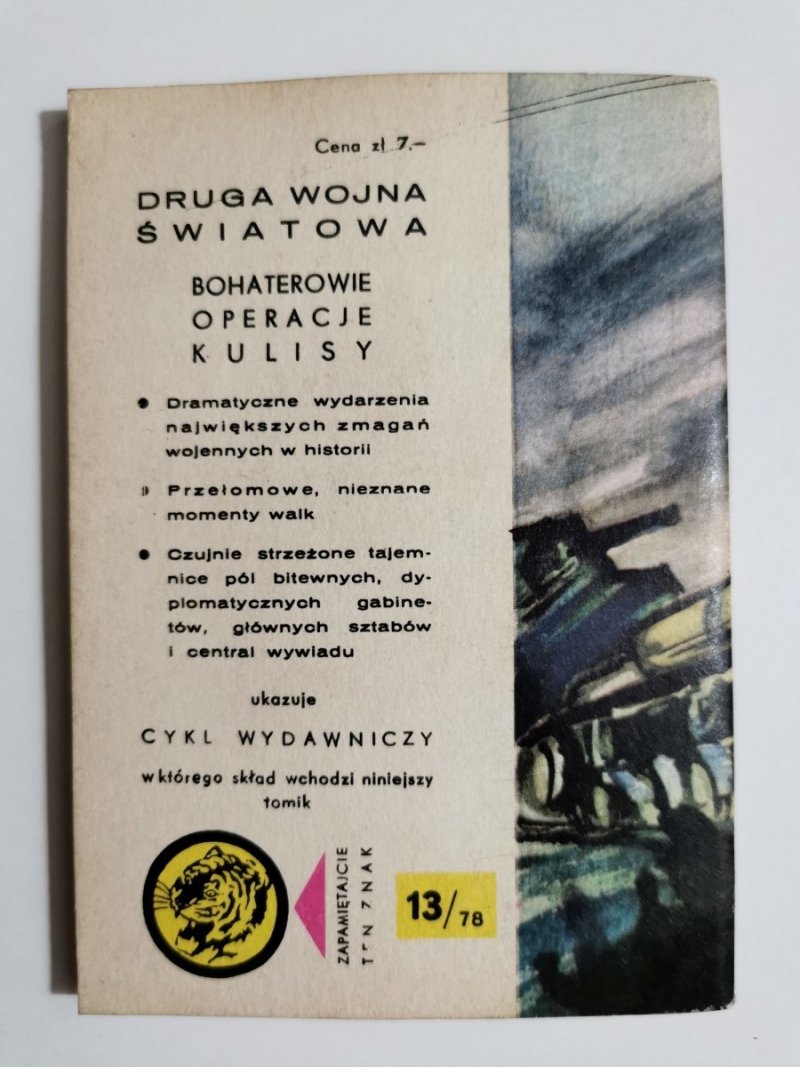 ŻÓŁTY TYGRYS: RUCHOME TWIERDZE - Janusz Magnuski 1978