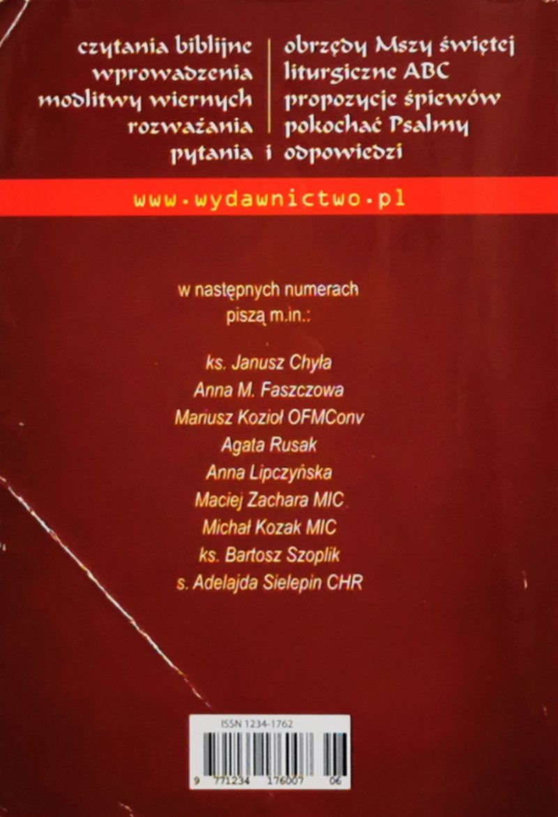 OREMUS. TEKSTY LITURGII MSZY ŚWIĘTEJ CZERWIEC 2019