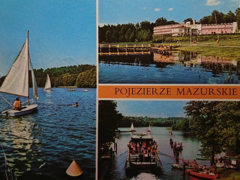 POJEZIERZE MAZURSKIE. JEZIORO... FOT. A. STELMACH