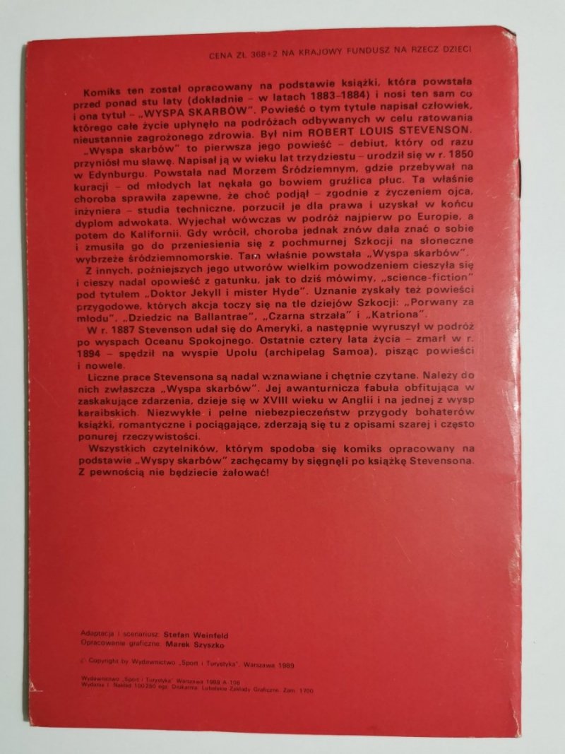 WYSPA SKARBÓW 1989