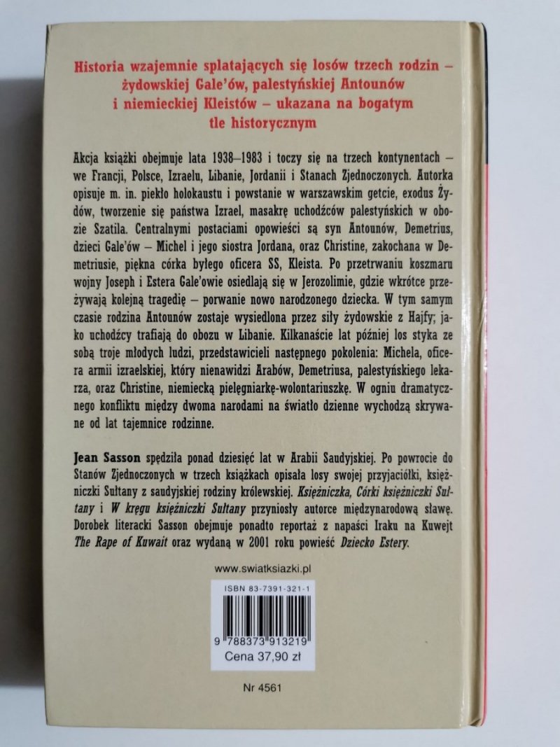 DZIECKO ESTERY - Jean Sasson 