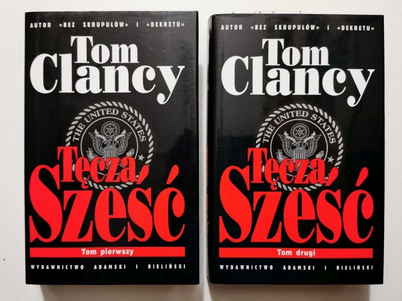 TĘCZA, SZEŚĆ TOM I i II - Tom Clancy 